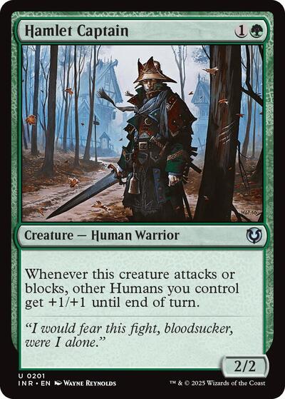Hamlet Captain (Innistrad Remastered) Light Play Foil