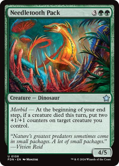 Needletooth Pack (Foundations) Light Play Foil