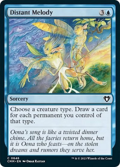 Distant Melody (Commander Masters) Light Play