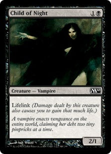 Child of Night (Magic 2010 Core Set) Light Play