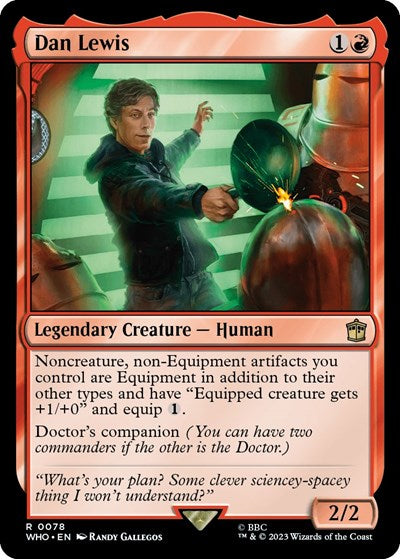 Dan Lewis (Universes Beyond: Doctor Who) Light Play