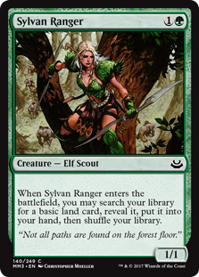 Sylvan Ranger (Modern Masters 2017) Light Play