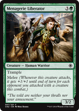 Menagerie Liberator (Conspiracy: Take the Crown) Light Play