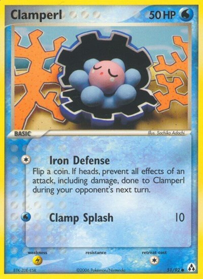 Clamperl (Legend Maker) Damaged / Poor