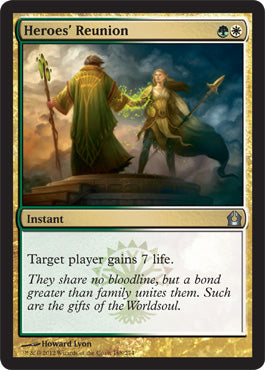 Heroes' Reunion (Return to Ravnica) Light Play