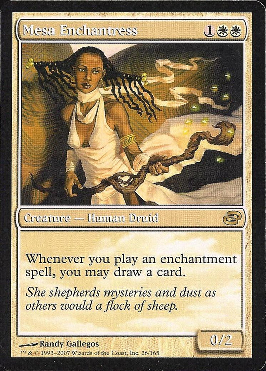 Mesa Enchantress (Planar Chaos) Medium Play