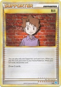 Bill ( 5) (HGSS Trainer Kit: Gyarados & Raichu) Heavy Play