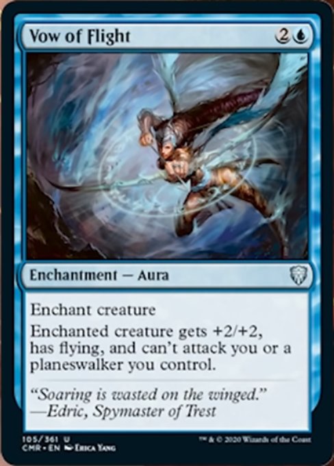 Vow of Flight (Commander Legends) Light Play