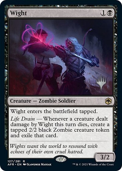 Wight (Promo Pack: Adventures in the Forgotten Realms) Light Play