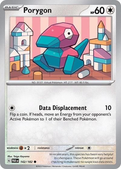 Porygon (Scarlet and Violet: Paradox Rift) Light Play
