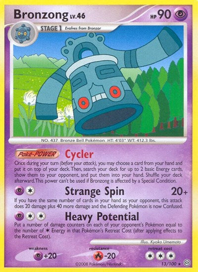 Bronzong (Stormfront) Light Play Reverse Holofoil