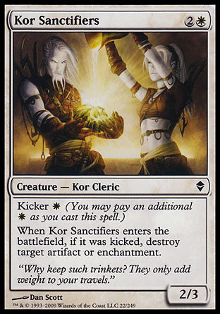 Kor Sanctifiers (Zendikar) Light Play