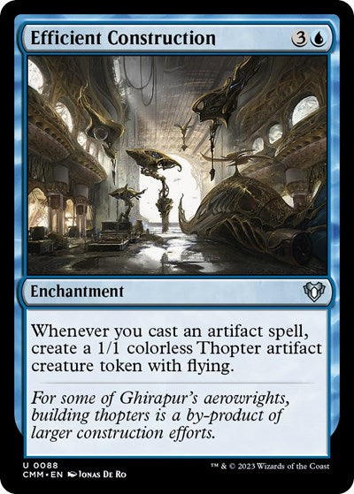 Efficient Construction (Commander Masters) Light Play