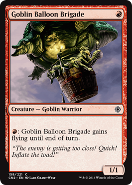 Goblin Balloon Brigade (Conspiracy: Take the Crown) Light Play