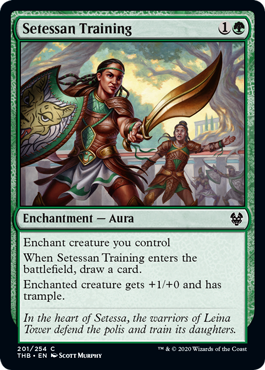 Setessan Training (Theros Beyond Death) Light Play