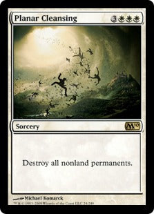 Planar Cleansing (Magic 2010 Core Set) Medium Play