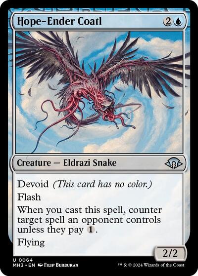 Hope-Ender Coatl (Modern Horizons 3) Light Play