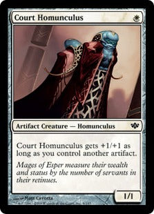 Court Homunculus (Conflux) Heavy Play