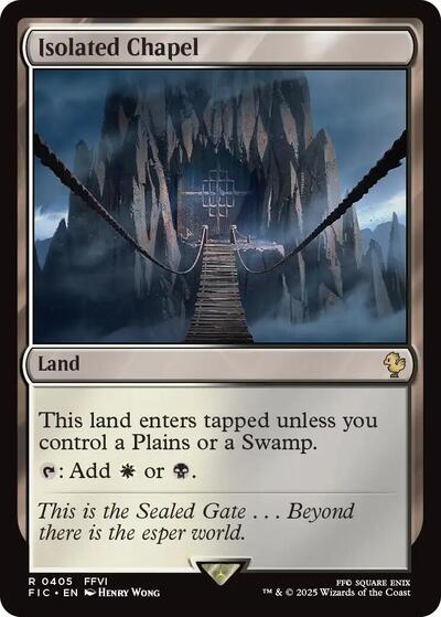 Isolated Chapel (Commander: FINAL FANTASY) Light Play