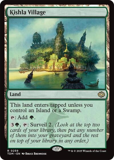 Kishla Village (Tarkir: Dragonstorm) Light Play