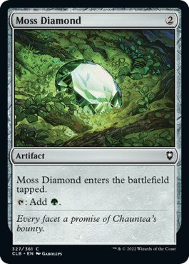 Moss Diamond (Commander Legends: Battle for Baldur's Gate) Light Play