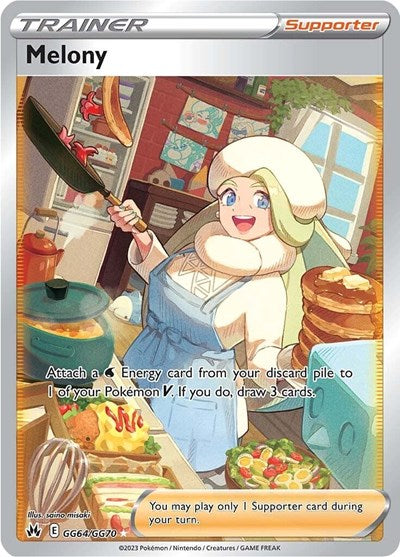 Melony (Crown Zenith: Galarian Gallery) Near Mint Holofoil