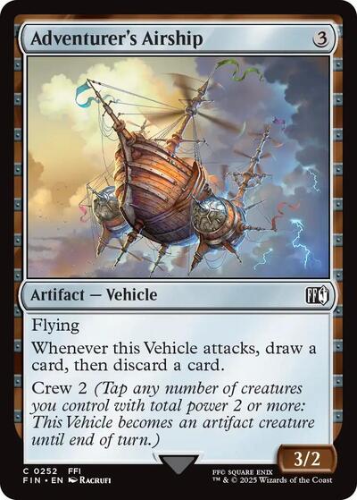 Adventurer's Airship (Universes Beyond: FINAL FANTASY) Light Play
