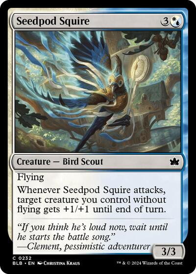 Seedpod Squire (Bloomburrow) Light Play