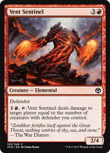 Vent Sentinel (Iconic Masters) Light Play
