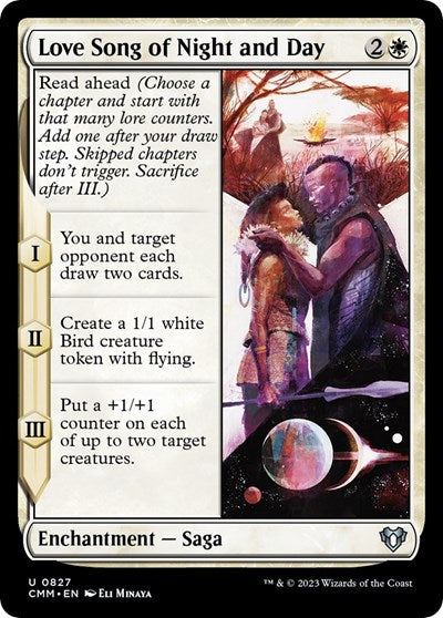 Love Song of Night and Day (Commander Masters) Light Play