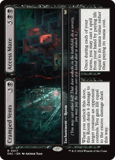 Cramped Vents / Access Maze (Commander: Duskmourn: House of Horror) Light Play
