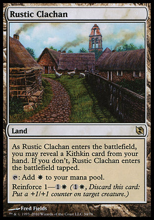 Rustic Clachan (Duel Decks: Elspeth vs Tezzeret) Light Play