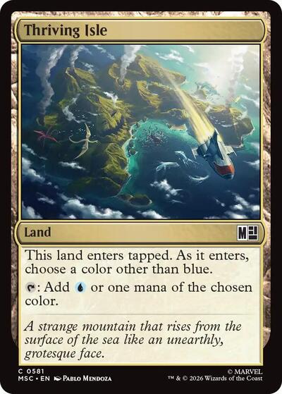 Thriving Isle (Commander: Marvel Super Heroes) Light Play