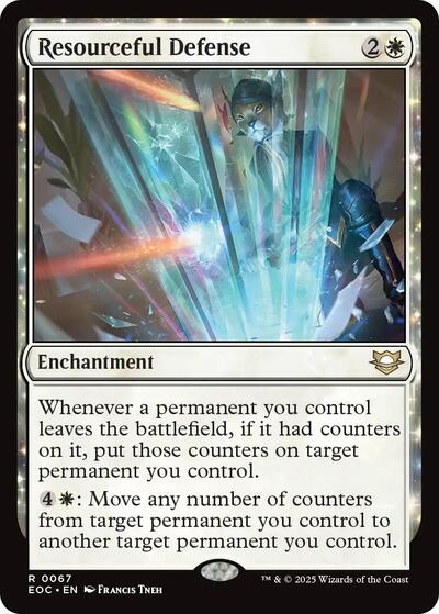 Resourceful Defense (Commander: Edge of Eternities) Light Play