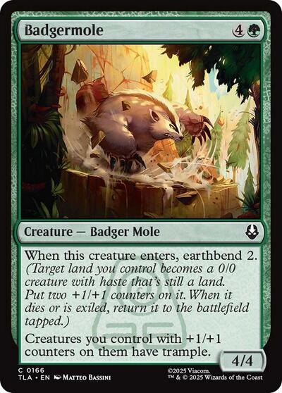 Badgermole (Avatar: The Last Airbender) Light Play