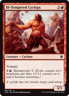 Ill-Tempered Cyclops (Conspiracy: Take the Crown) Light Play