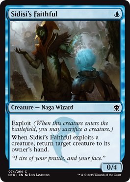 Sidisi's Faithful (Dragons of Tarkir) Light Play