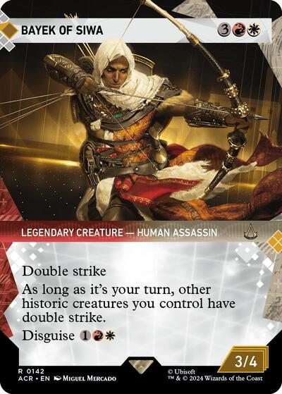 Bayek of Siwa (Showcase) (Universes Beyond: Assassin's Creed) Light Play Foil