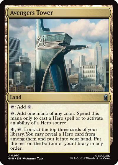 Avengers Tower (Marvel Super Heroes) Light Play Foil