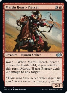 Mardu Heart-Piercer (Jumpstart 2022) Light Play