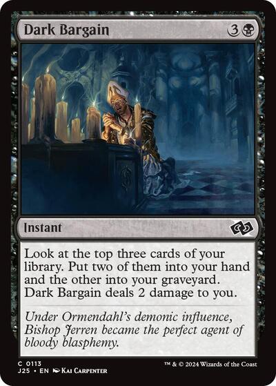 Dark Bargain (Foundations Jumpstart) Light Play