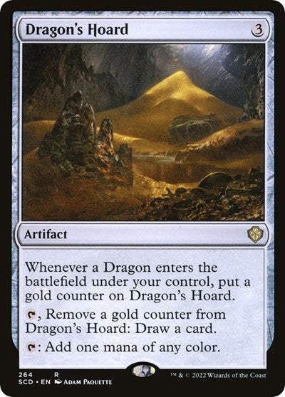 Dragon's Hoard (Commander 2022 Starter Decks) Light Play