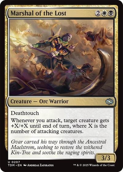 Marshal of the Lost (Tarkir: Dragonstorm) Light Play