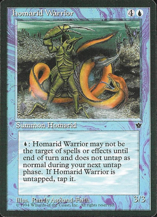 Homarid Warrior (Asplund-Faith) (Fallen Empires) Light Play