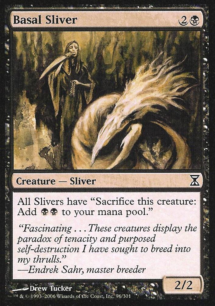 Basal Sliver (Time Spiral) Light Play