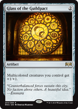 Glass of the Guildpact (Ravnica Allegiance) Light Play