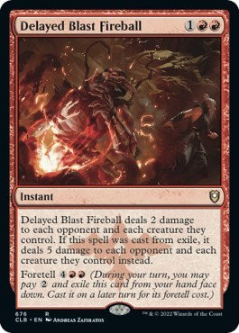 Delayed Blast Fireball (Commander Legends: Battle for Baldur's Gate) Light Play