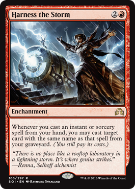 Harness the Storm (Shadows Over Innistrad) Medium Play