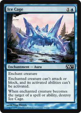 Ice Cage (Magic 2012 Core Set) Light Play