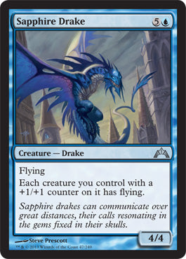 Sapphire Drake (Gatecrash) Light Play